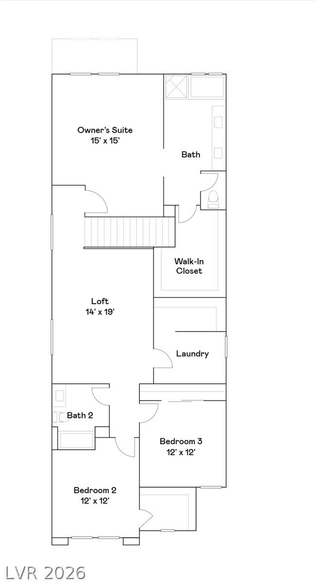 An intuitive upper-level layout maximizes functionality with well-placed suites and a central shared loft.