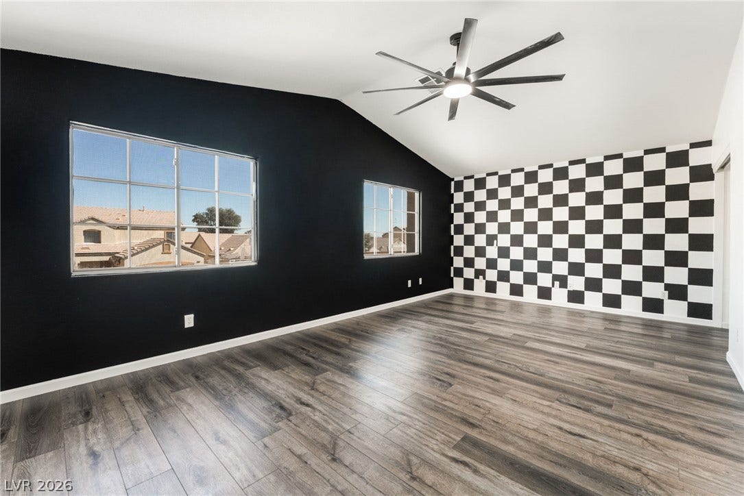6527 Velvet Silk Street, North Las Vegas, NV 89084 Another angle of the loft area including the high ceilings.