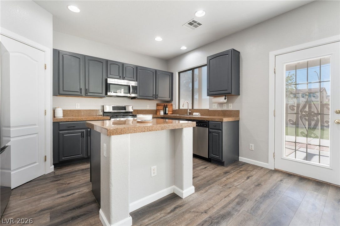 6527 Velvet Silk Street, North Las Vegas, NV 89084 Easy backyard access from the kitchen.