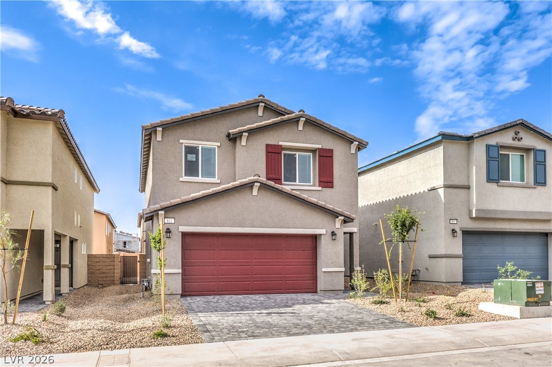 1208 Sun Parakeet Drive, Henderson, NV 89011 Photos are of the model home, actual finishes may vary.