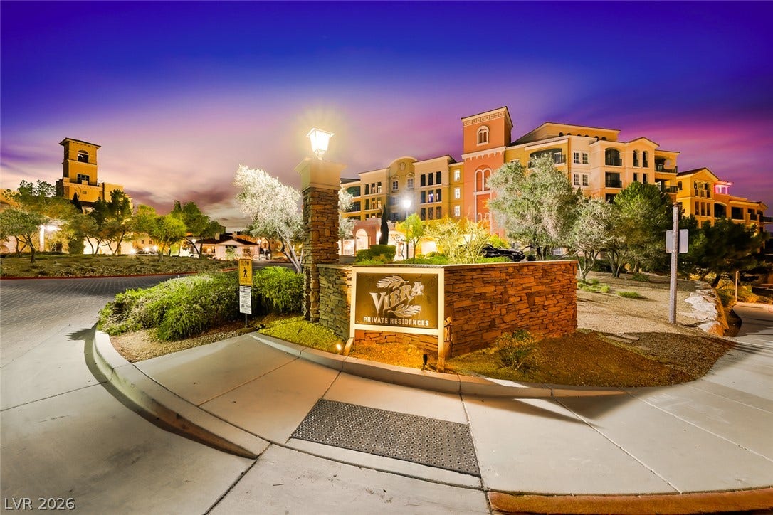 30 Strada Di Villaggio, #151, Henderson, NV 89011 An inviting stone entryway sets a refined tone for this masterfully designed Mediterranean-style community.