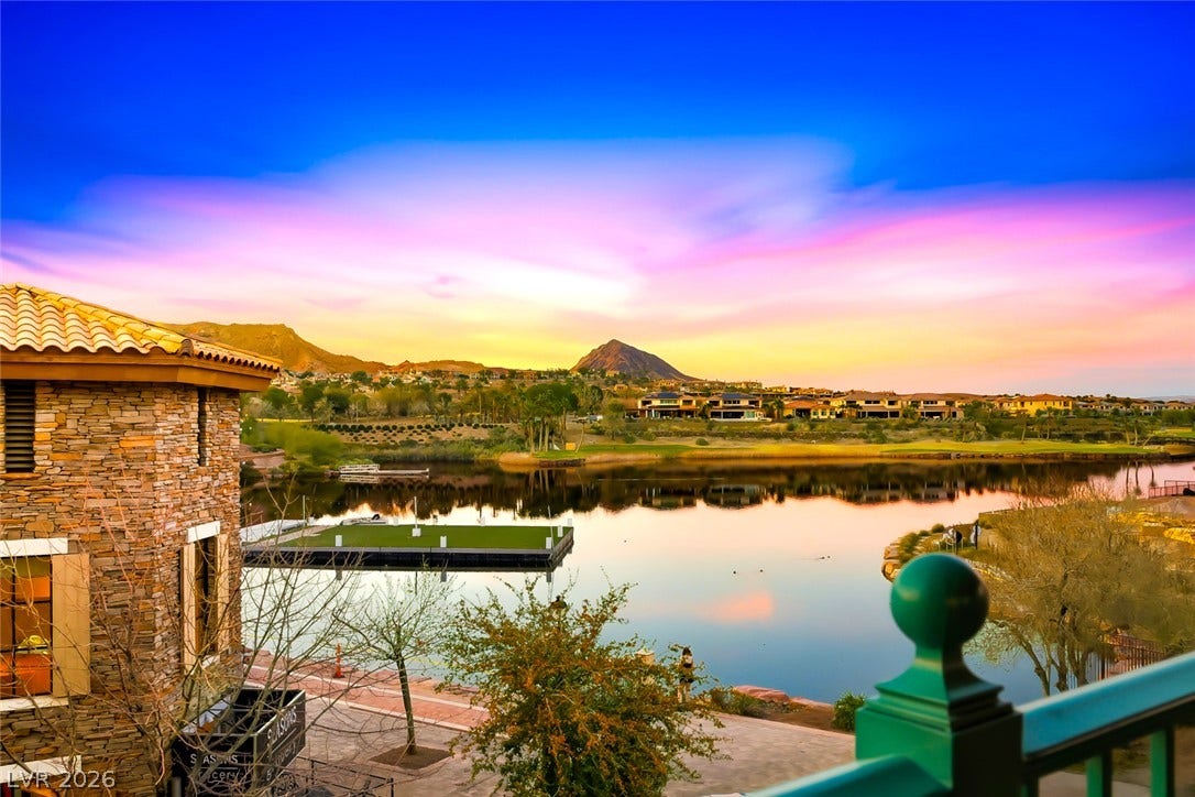 30 Strada Di Villaggio, #151, Henderson, NV 89011 Dramatic mountain and water vistas unfold from this scenic elevated vantage point.