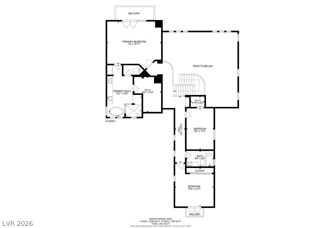 1193 Via Casa Palermo, Henderson, NV 89011 UPSTAIRS