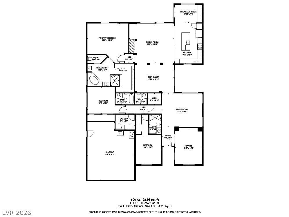 37 Stonemark Drive, Henderson, NV 89052 Floor plan