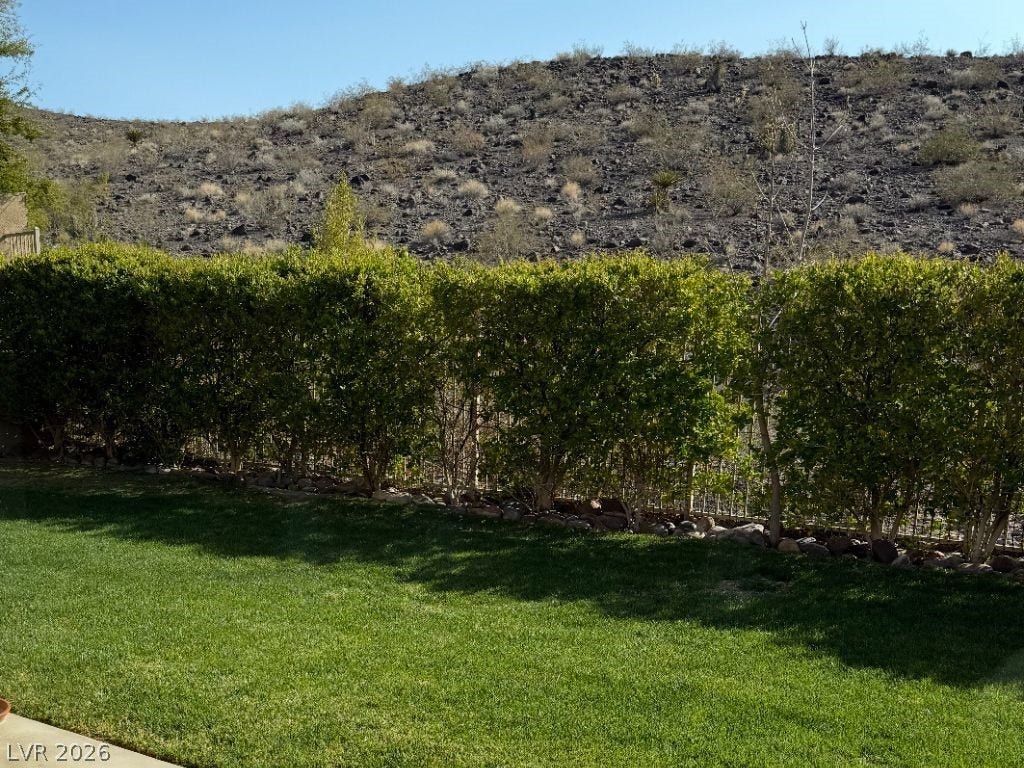 37 Stonemark Drive, Henderson, NV 89052 View of yard/mountain