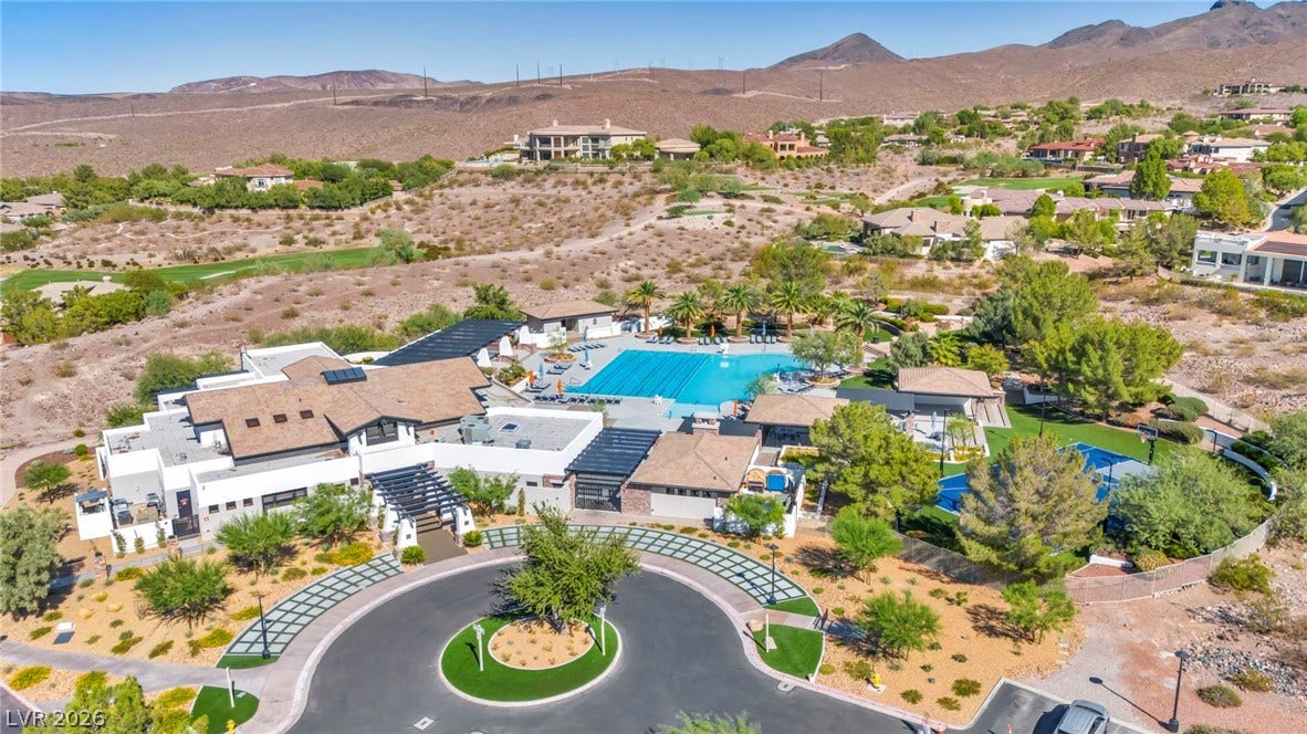 37 Stonemark Drive, Henderson, NV 89052 Bird's eye view featuring a mountain view