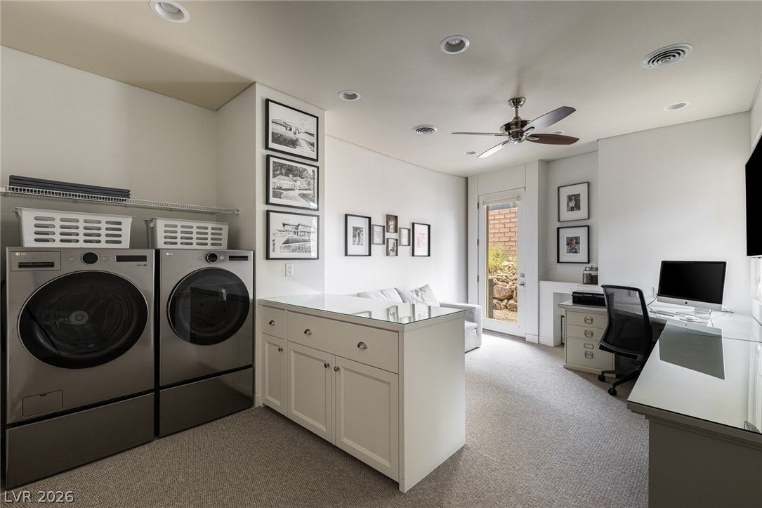 58 Meadowhawk Lane, Las Vegas, NV 89135 Laundry Room / Family Room