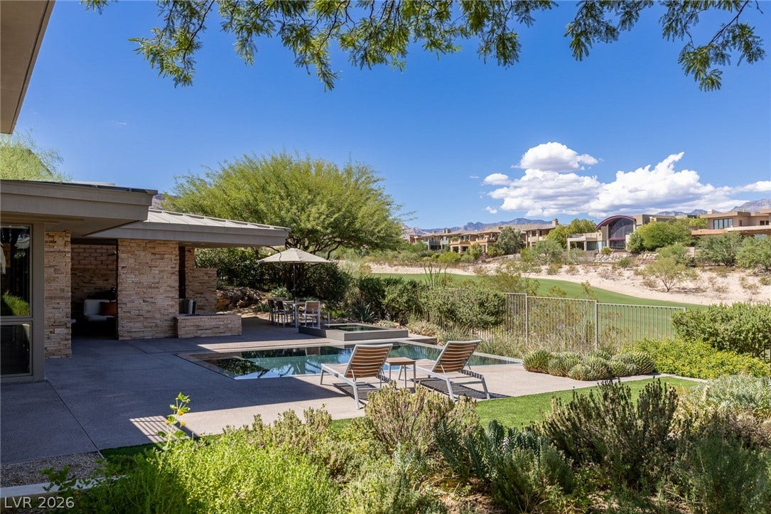 58 Meadowhawk Lane, Las Vegas, NV 89135 Backyard