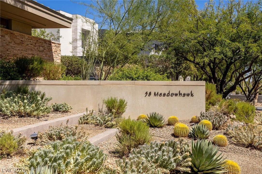 58 Meadowhawk Lane, Las Vegas, NV 89135 Front Exterior