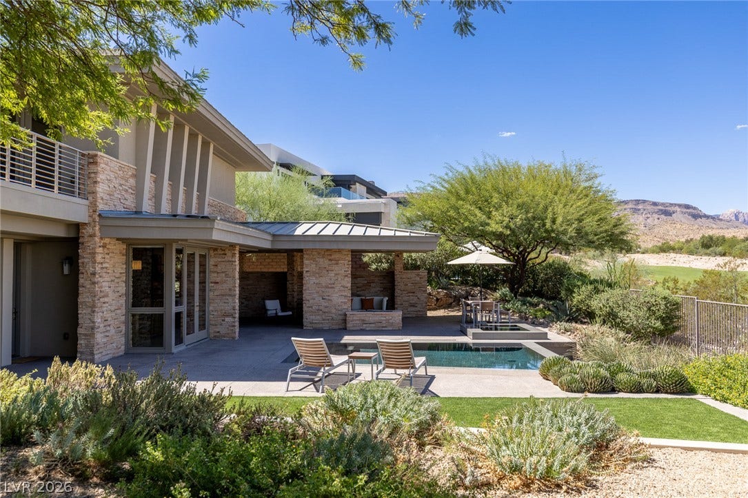 58 Meadowhawk Lane, Las Vegas, NV 89135 Backyard