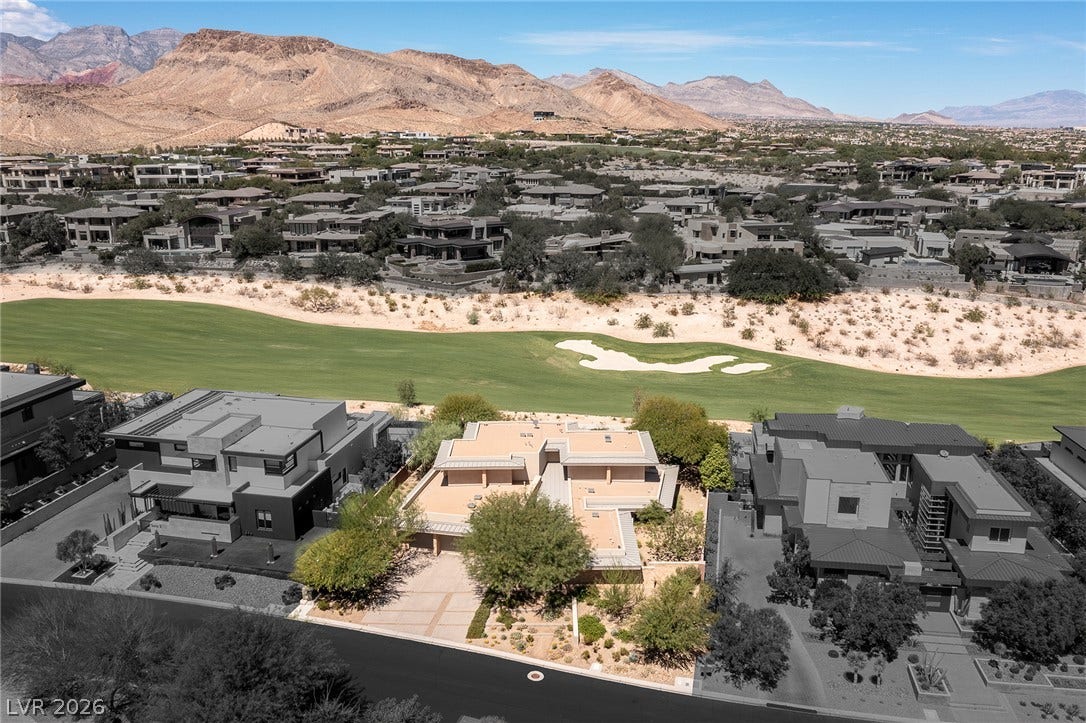 58 Meadowhawk Lane, Las Vegas, NV 89135 Aerial View