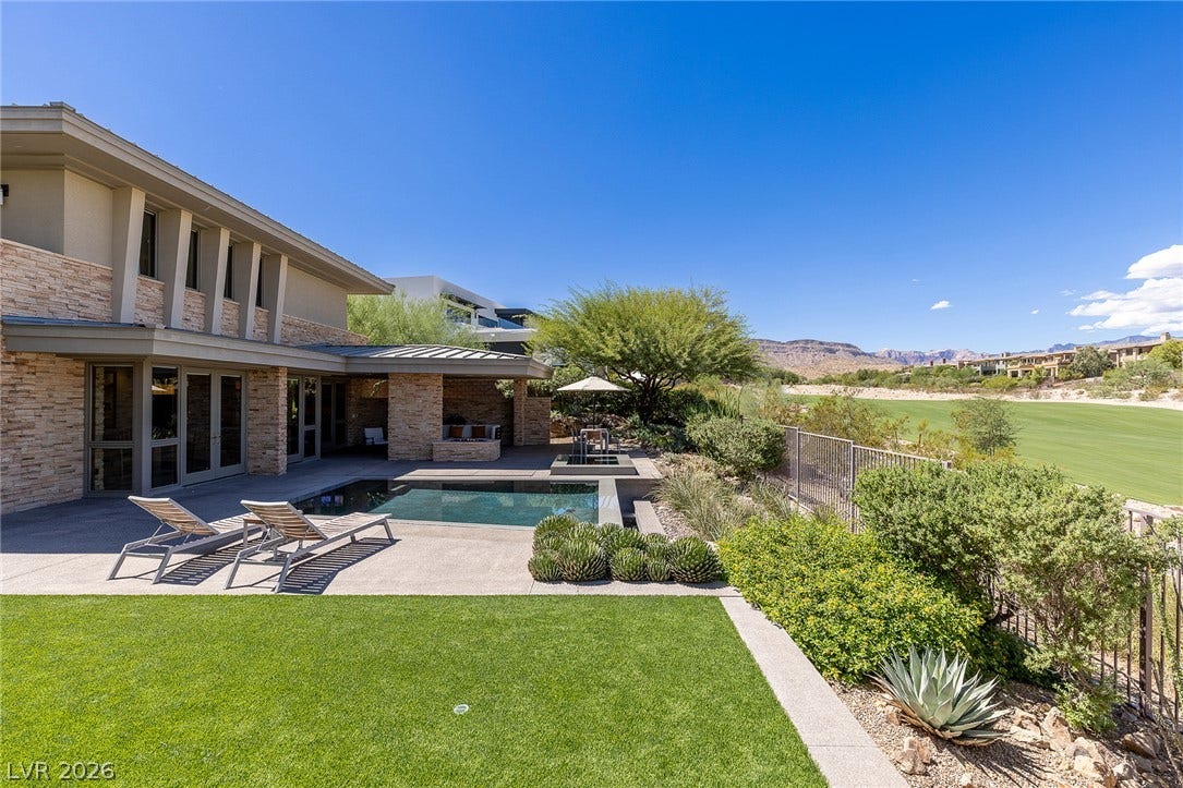 58 Meadowhawk Lane, Las Vegas, NV 89135 Backyard