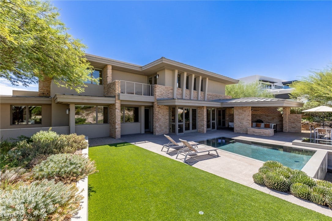 58 Meadowhawk Lane, Las Vegas, NV 89135 Backyard