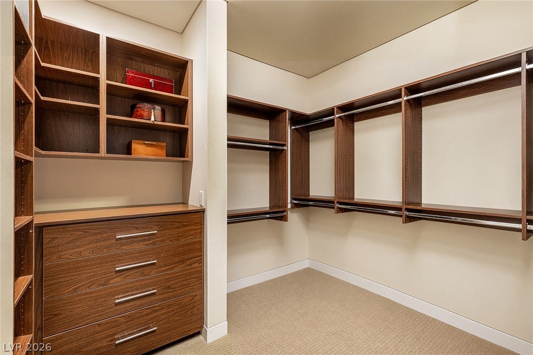 58 Meadowhawk Lane, Las Vegas, NV 89135 Primary Bedroom Walk-In Closet