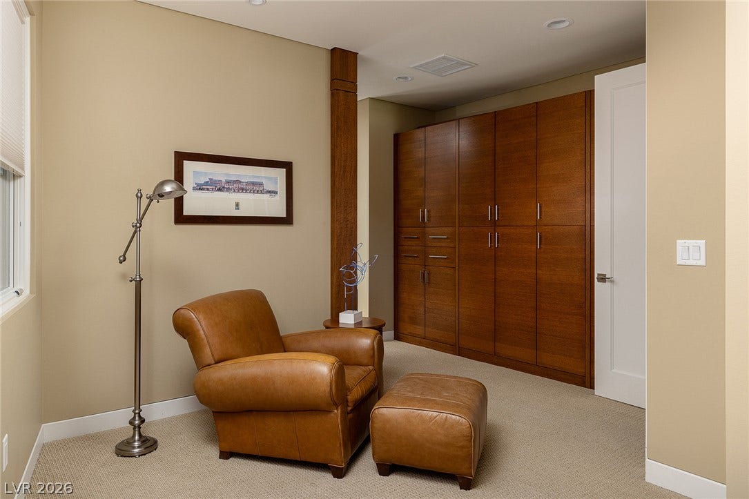 58 Meadowhawk Lane, Las Vegas, NV 89135 Primary Suite Sitting Room / Office