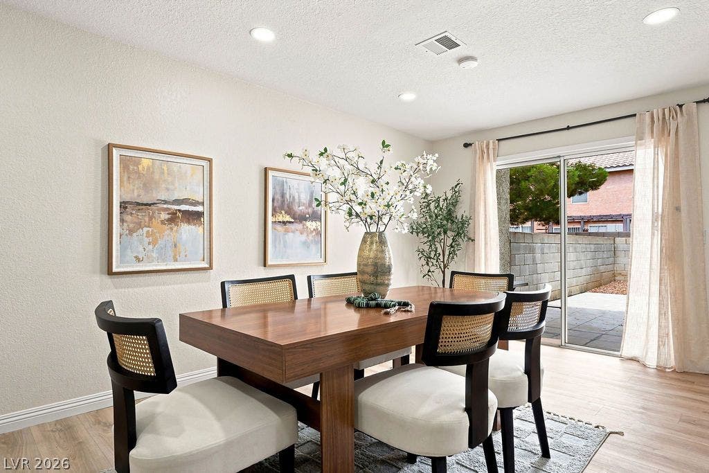 6250 W Flamingo Road, #62, Las Vegas, NV 89103 Sliding glass doors open to your private backyard.