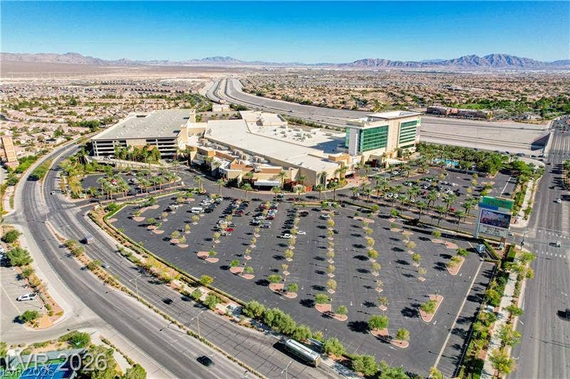 Aerial View of nearby Aliante Hotel and Casino.