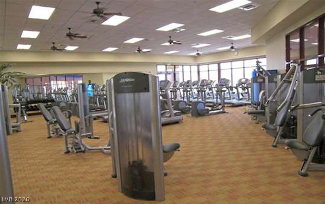 Exercise room.