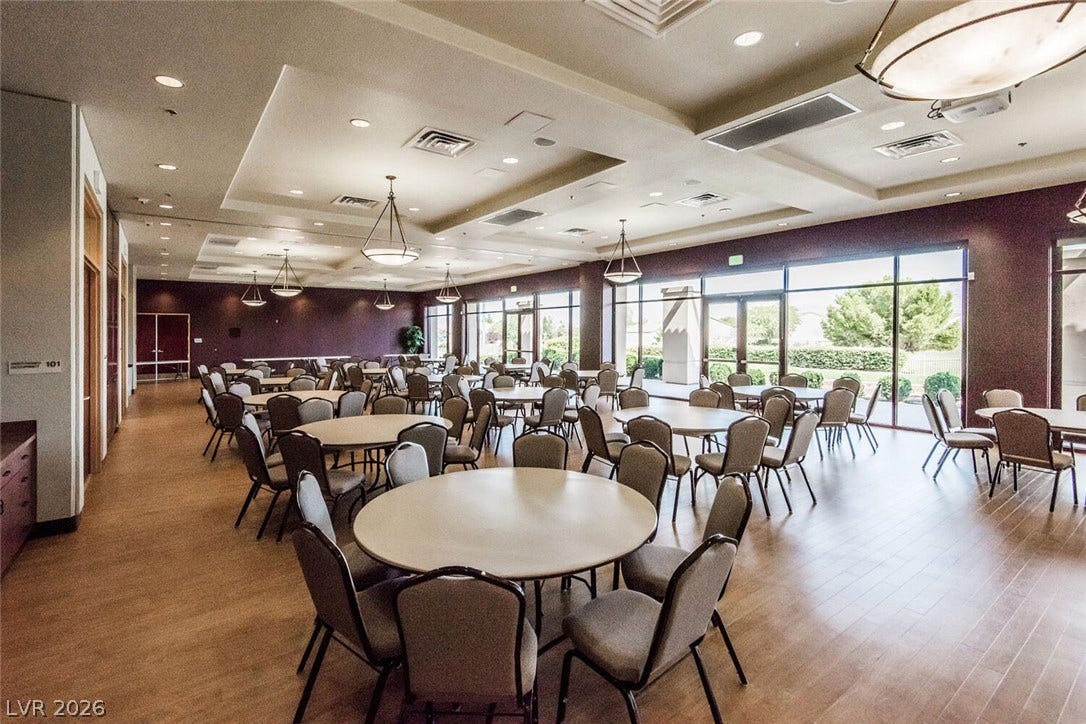 A large function room.