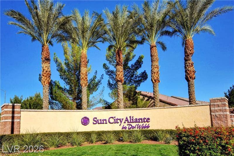 Sun City Aliante front main entrance.