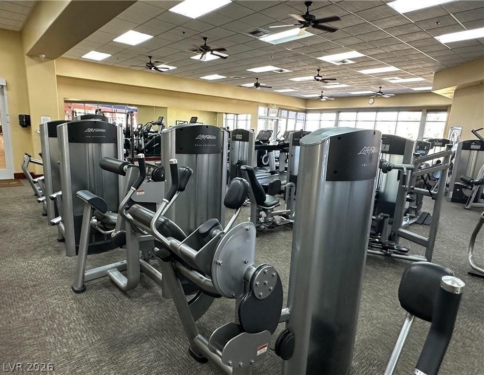 Exercise room.