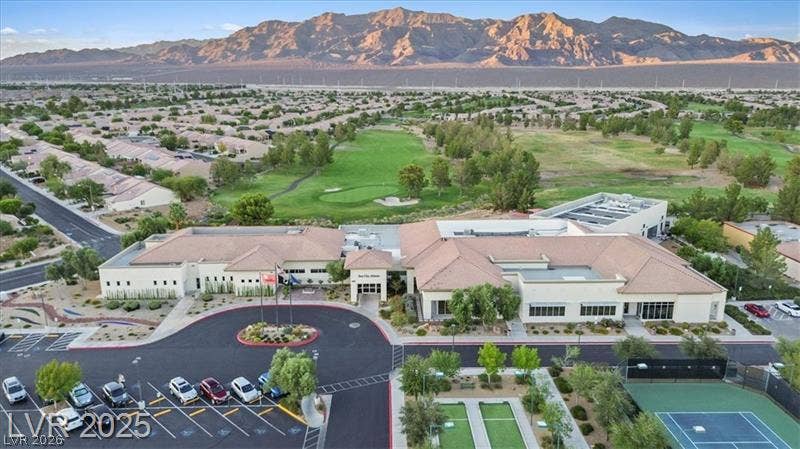 Aerial View of Sun City Aliante Community Center.