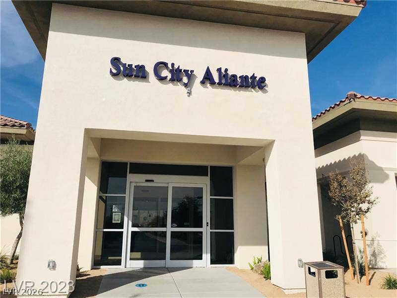 Sun City Aliante Community Center-newly installed auto sensed door.
