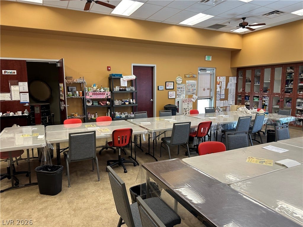 Arts and crafts classroom.