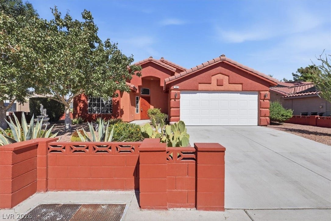 Nice spacious corner lot with private brick block wall.