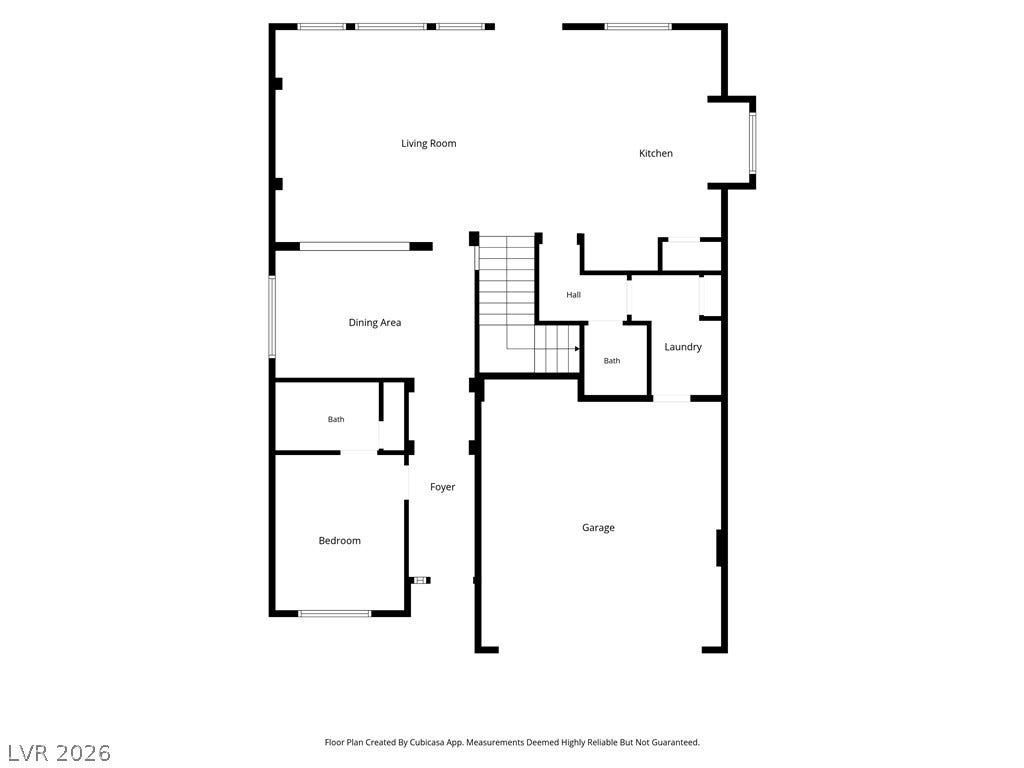 6571 Tangled Vines Avenue, Las Vegas, NV 89139 A detailed layout illustrates the functional flow and spacious arrangement of this home design.