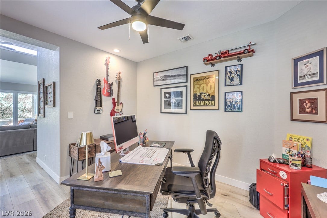 8211 Round Hills Circle, Las Vegas, NV 89113 This dedicated office space provides a productive atmosphere with ample natural light.