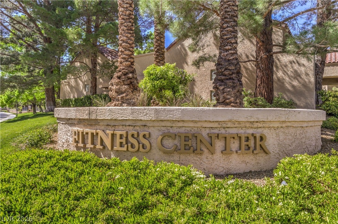 8211 Round Hills Circle, Las Vegas, NV 89113 The fitness center welcomes you, nestled among mature trees and lush green landscaping.