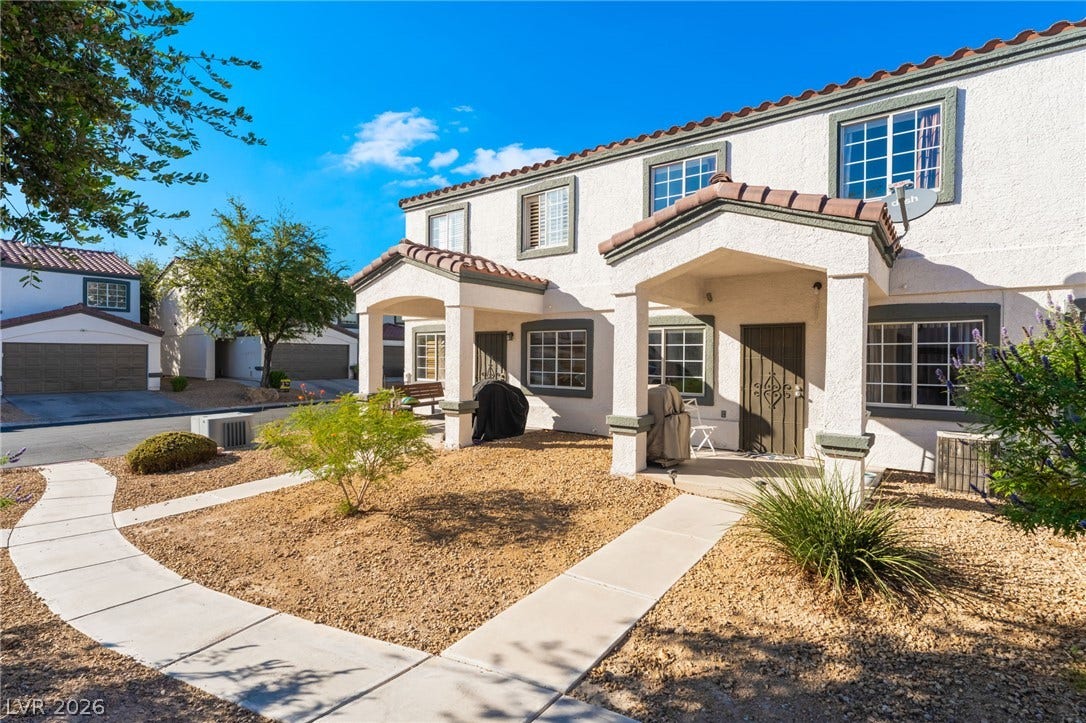 5330 E Charleston Boulevard, #123, Las Vegas, NV 89142 Spanish tile accents and a stucco exterior create classic southwest curb appeal.