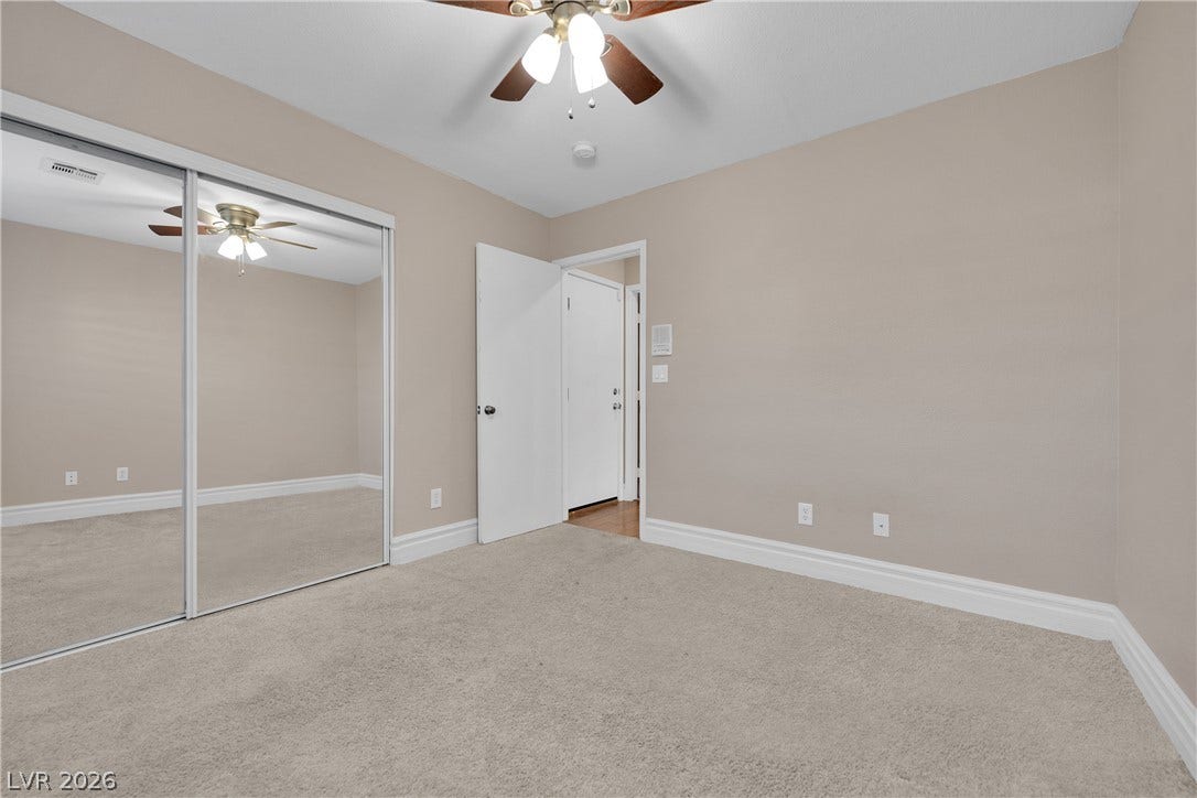 10149 Whitney Falls Court, Las Vegas, NV 89148 Downstairs Bedroom perfect for guests.