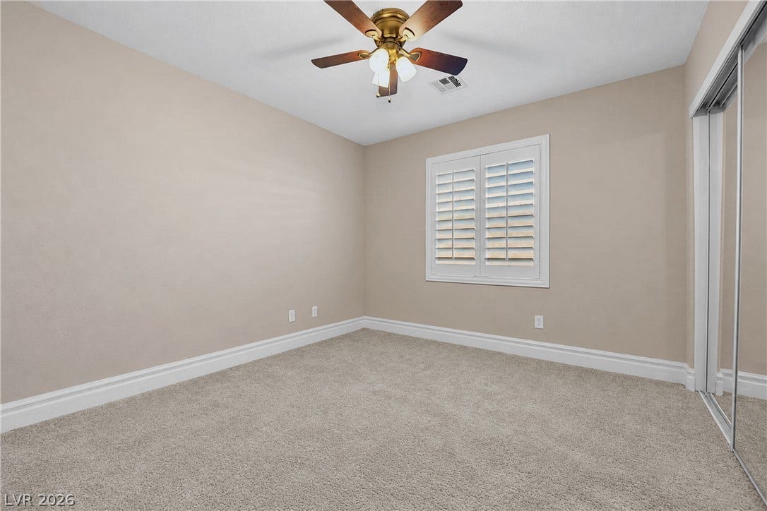 10149 Whitney Falls Court, Las Vegas, NV 89148 Downstairs Bedroom perfect for guests.