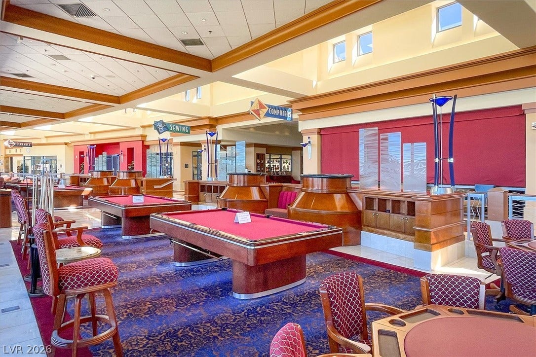 2162 Maple Heights Court, Henderson, NV 89052 Billiards area for Sun City Anthem residents