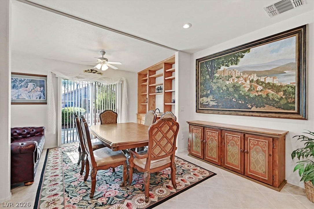 2162 Maple Heights Court, Henderson, NV 89052 Large Dining area adjacent to kitchen