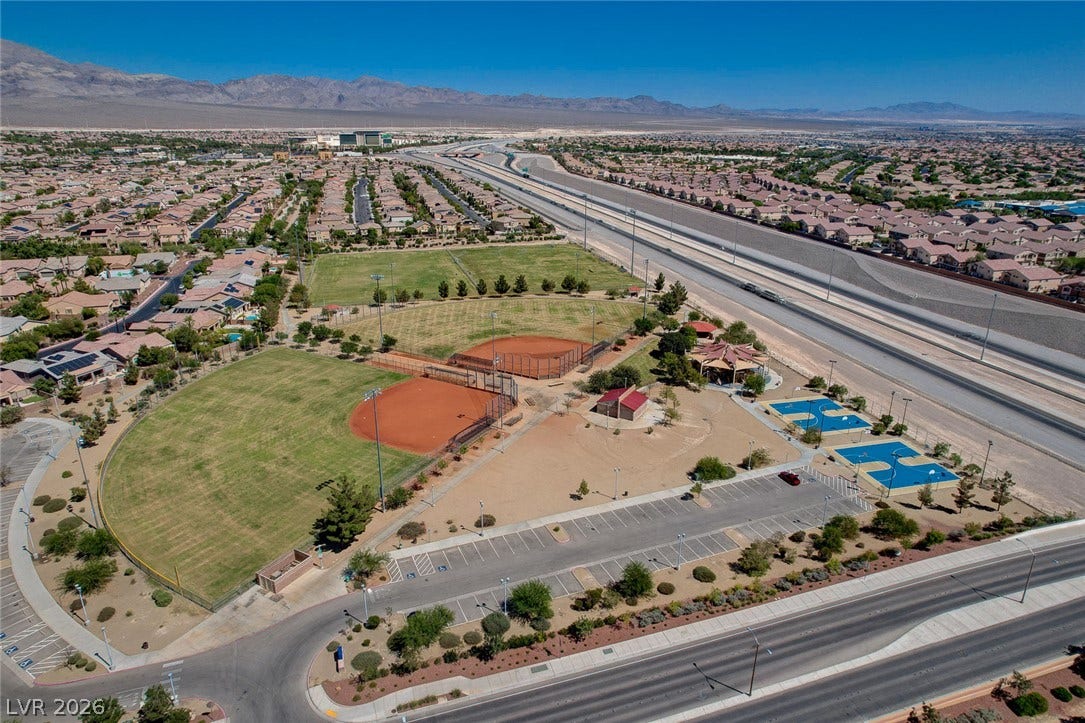 4120 Hawks Glide Avenue, North Las Vegas, NV 89084 An expansive community park offers sports courts, ball fields, and convenient neighborhood access.