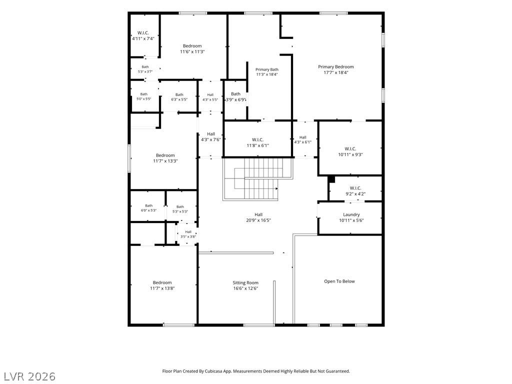 An organized floor plan highlights a spacious upper-level layout featuring multiple suites and living areas.