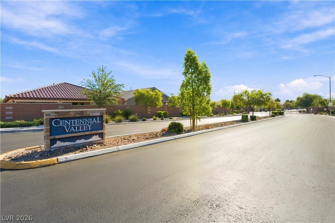 4209 Fairywren Drive, North Las Vegas, NV 89031 Welcoming community with gated entry.