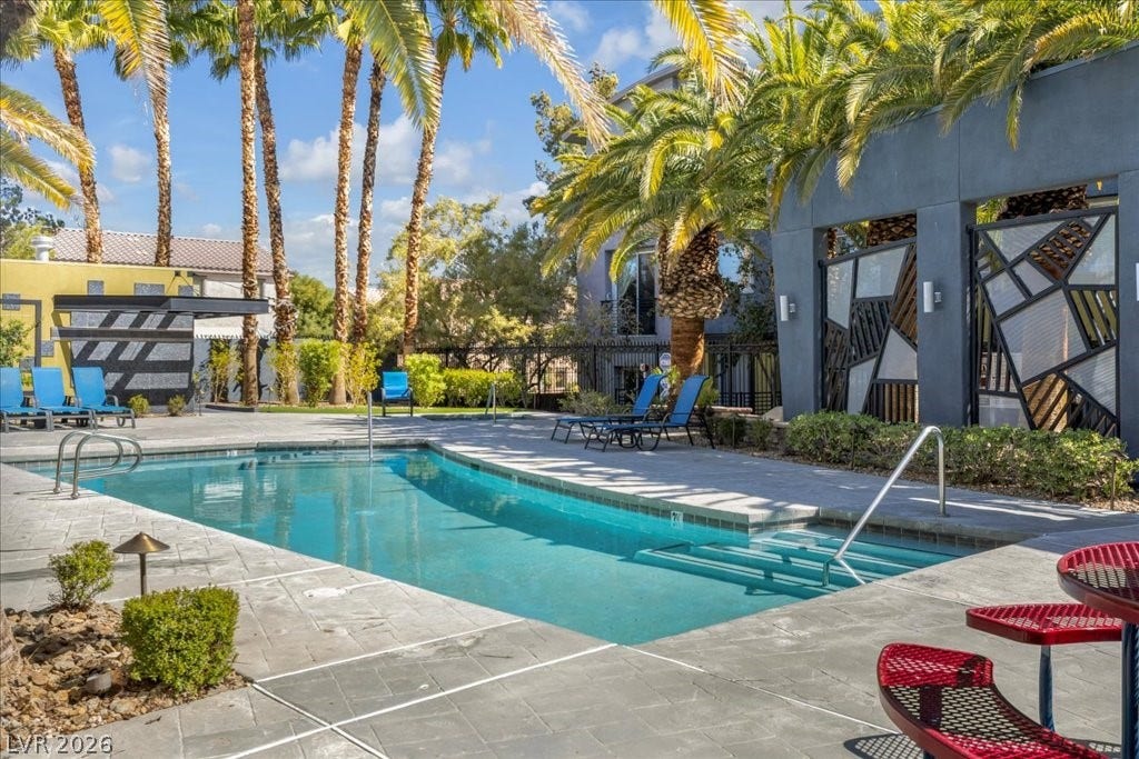 9050 W Tropicana Avenue, #1170, Las Vegas, NV 89147 Community pool.