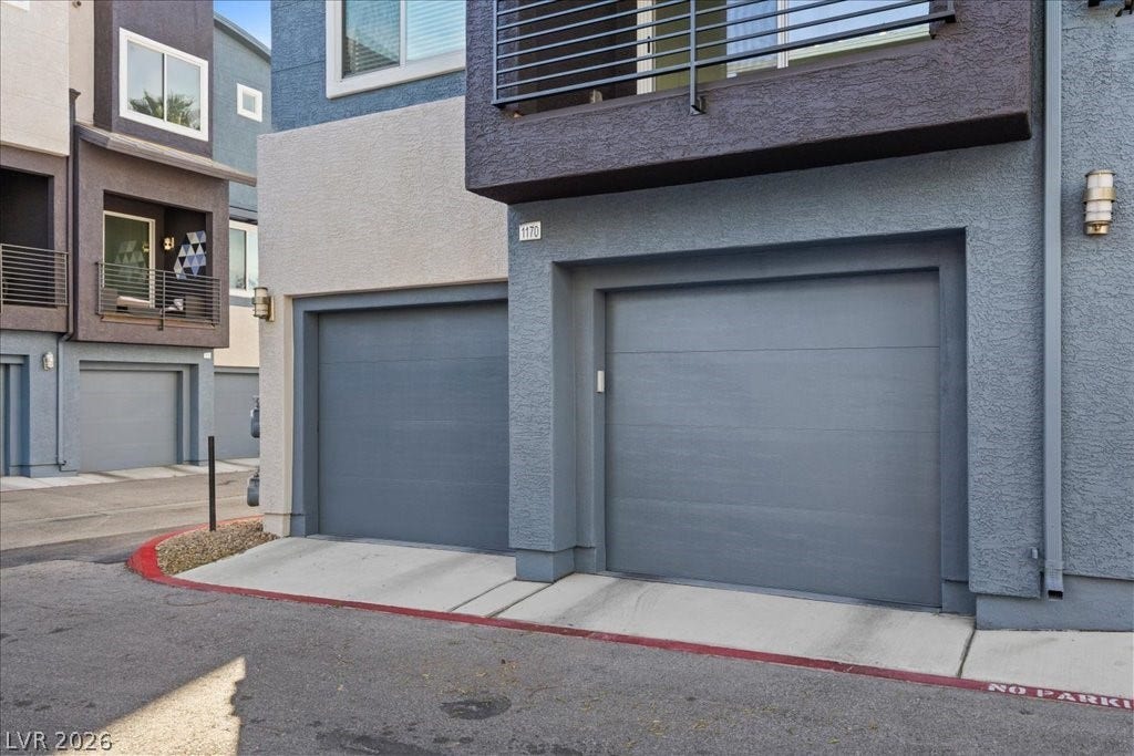 9050 W Tropicana Avenue, #1170, Las Vegas, NV 89147 Two car finished garage with auto opener.