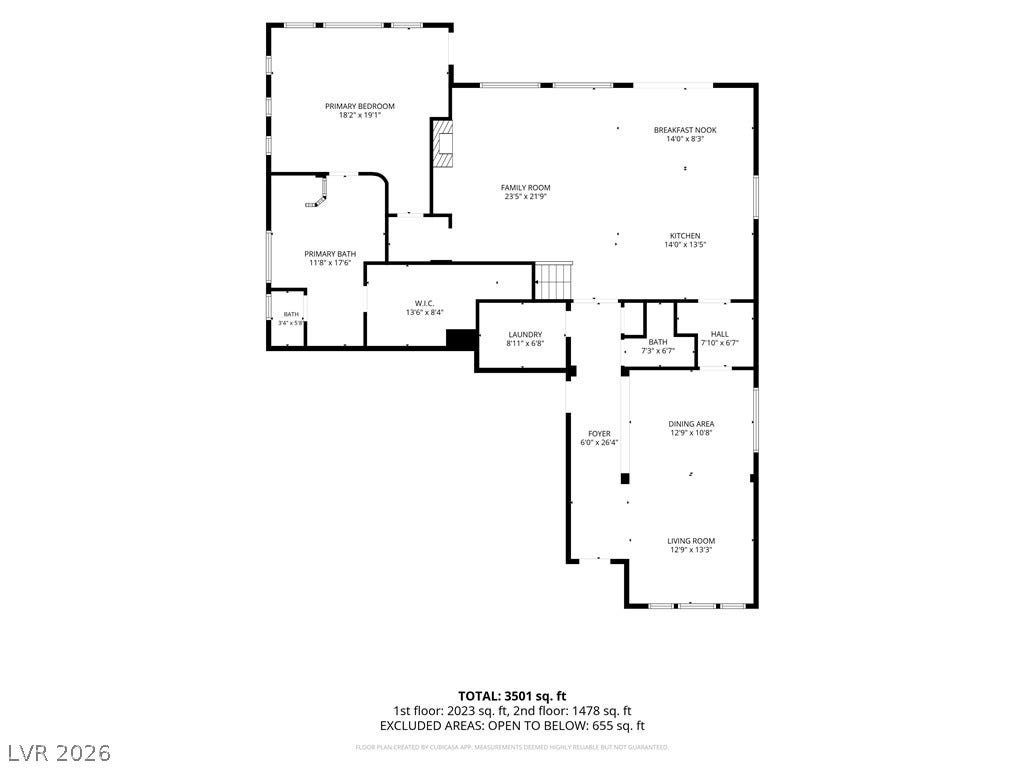 926 Loma Bonita Place, Las Vegas, NV 89138 An intuitive layout highlights the flow of this spacious two-level floor plan.