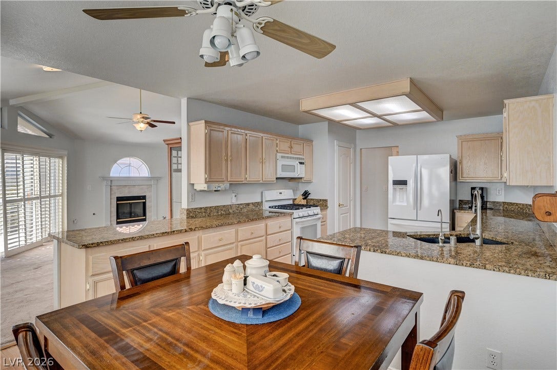 5413 Painted Mirage Road, Las Vegas, NV 89149 Lots of cabinets and pantry in Kitchen