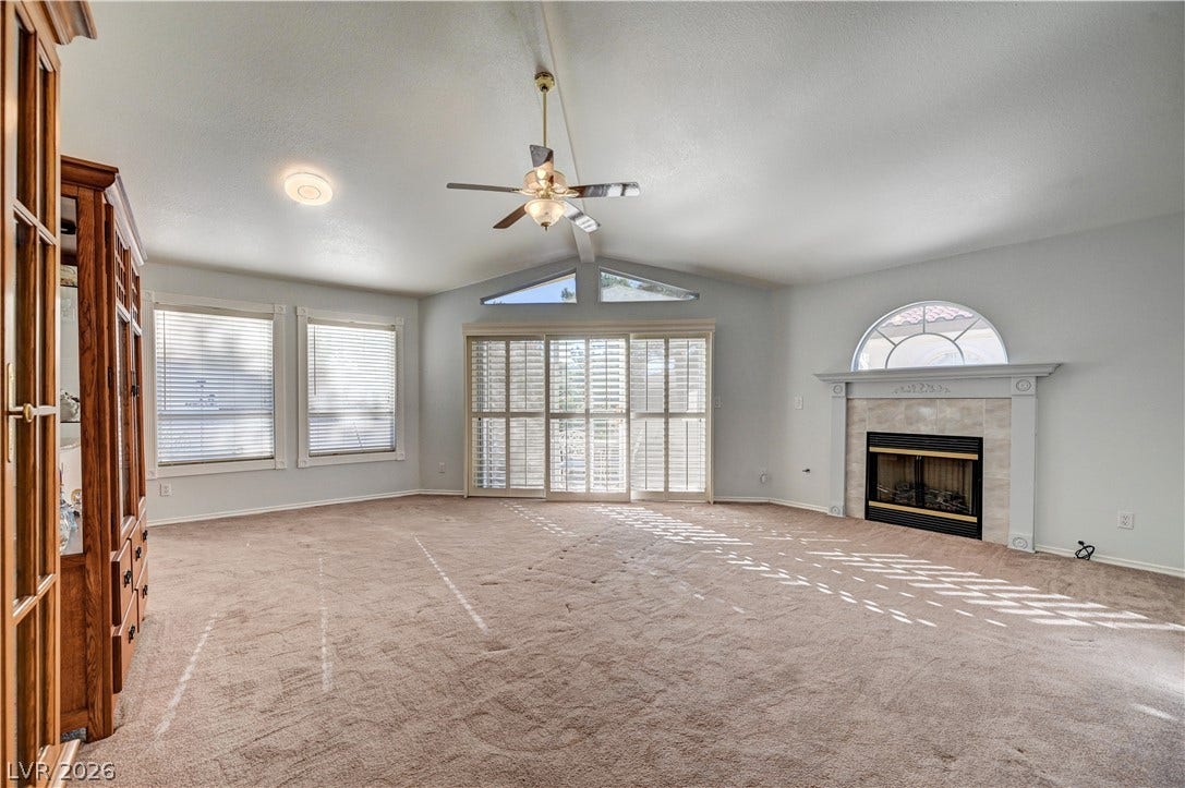 5413 Painted Mirage Road, Las Vegas, NV 89149 Large sliding doors for indoor - outdoor living