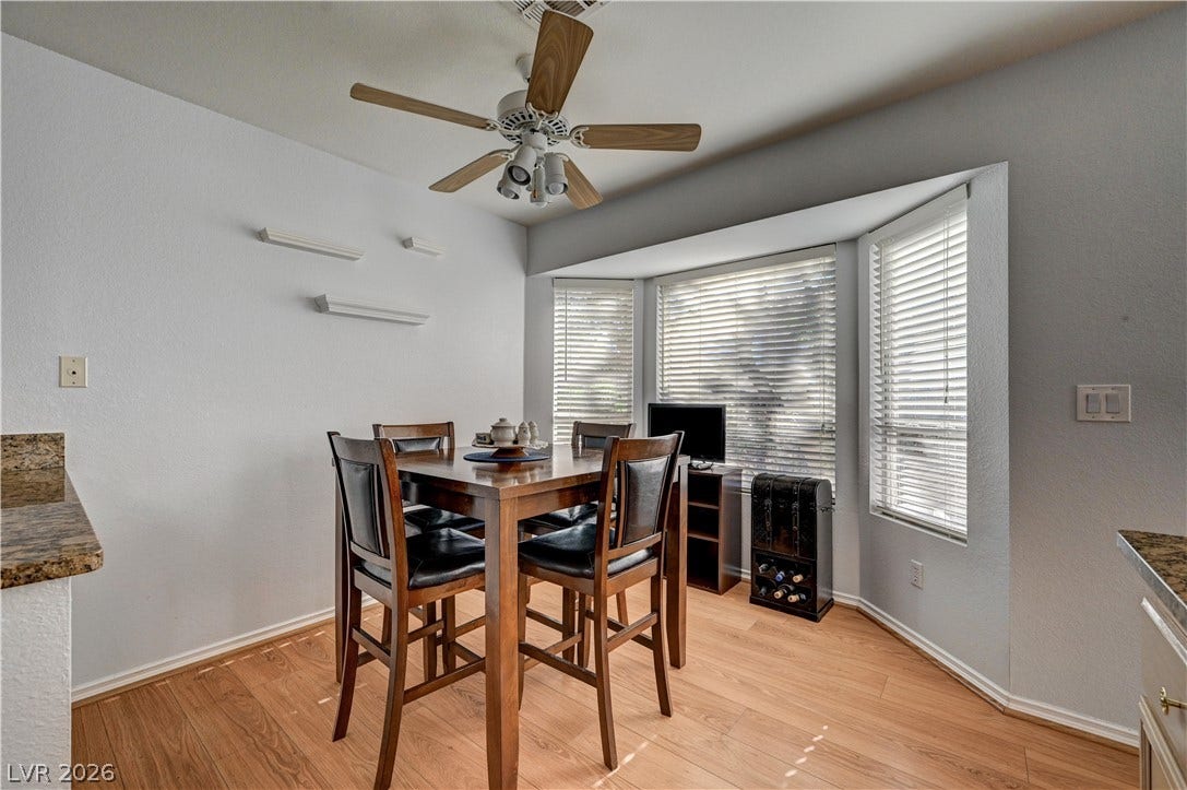 5413 Painted Mirage Road, Las Vegas, NV 89149 Kitchen nook with bay window