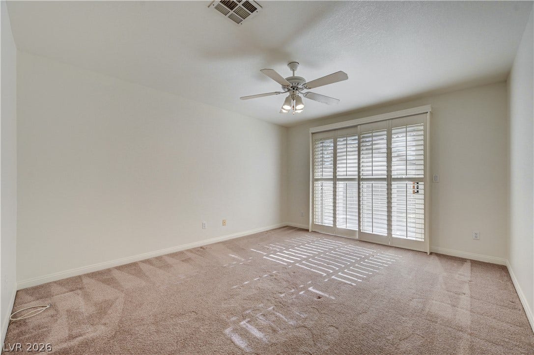 5413 Painted Mirage Road, Las Vegas, NV 89149 Shutters on Slider