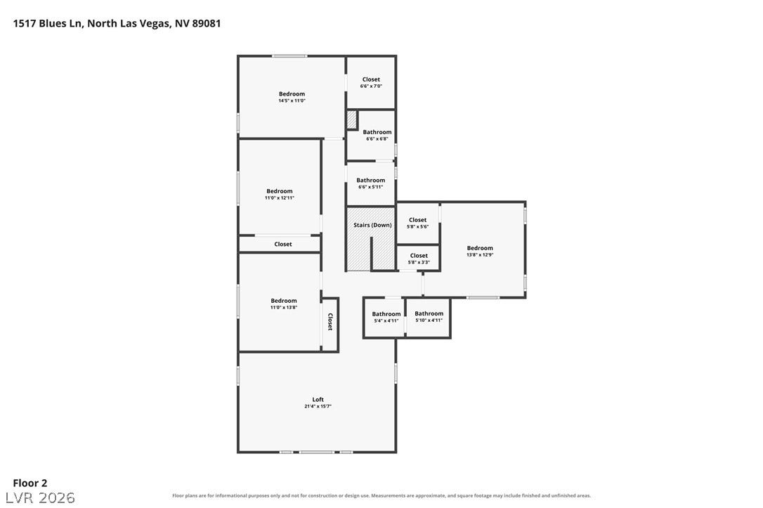 1517 Blues Lane, North Las Vegas, NV 89081