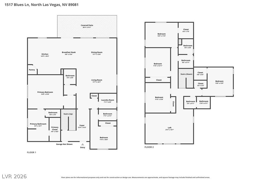 1517 Blues Lane, North Las Vegas, NV 89081
