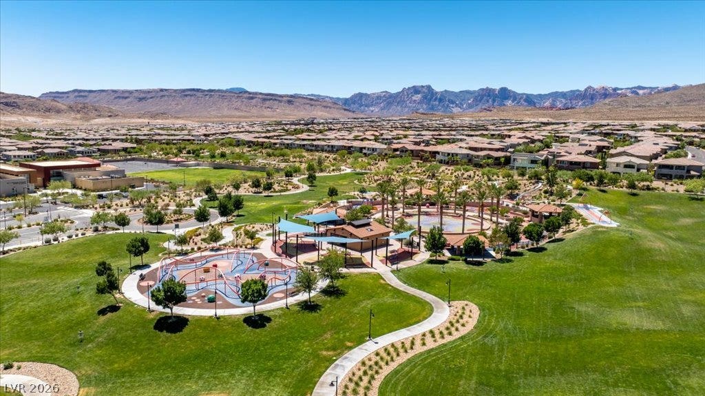 181 Elder View Drive, Las Vegas, NV 89138 Discover a vibrant community park with playgrounds and lush green spaces.